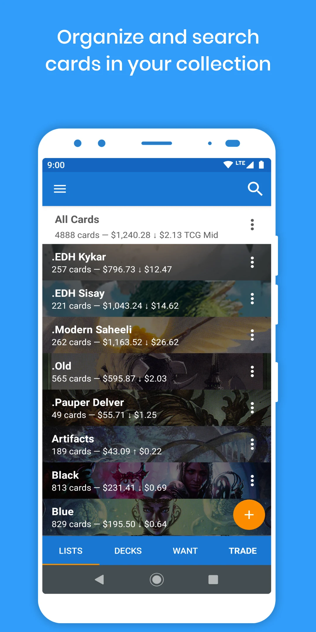 MTG Card Scanner Delver Lens screenshot