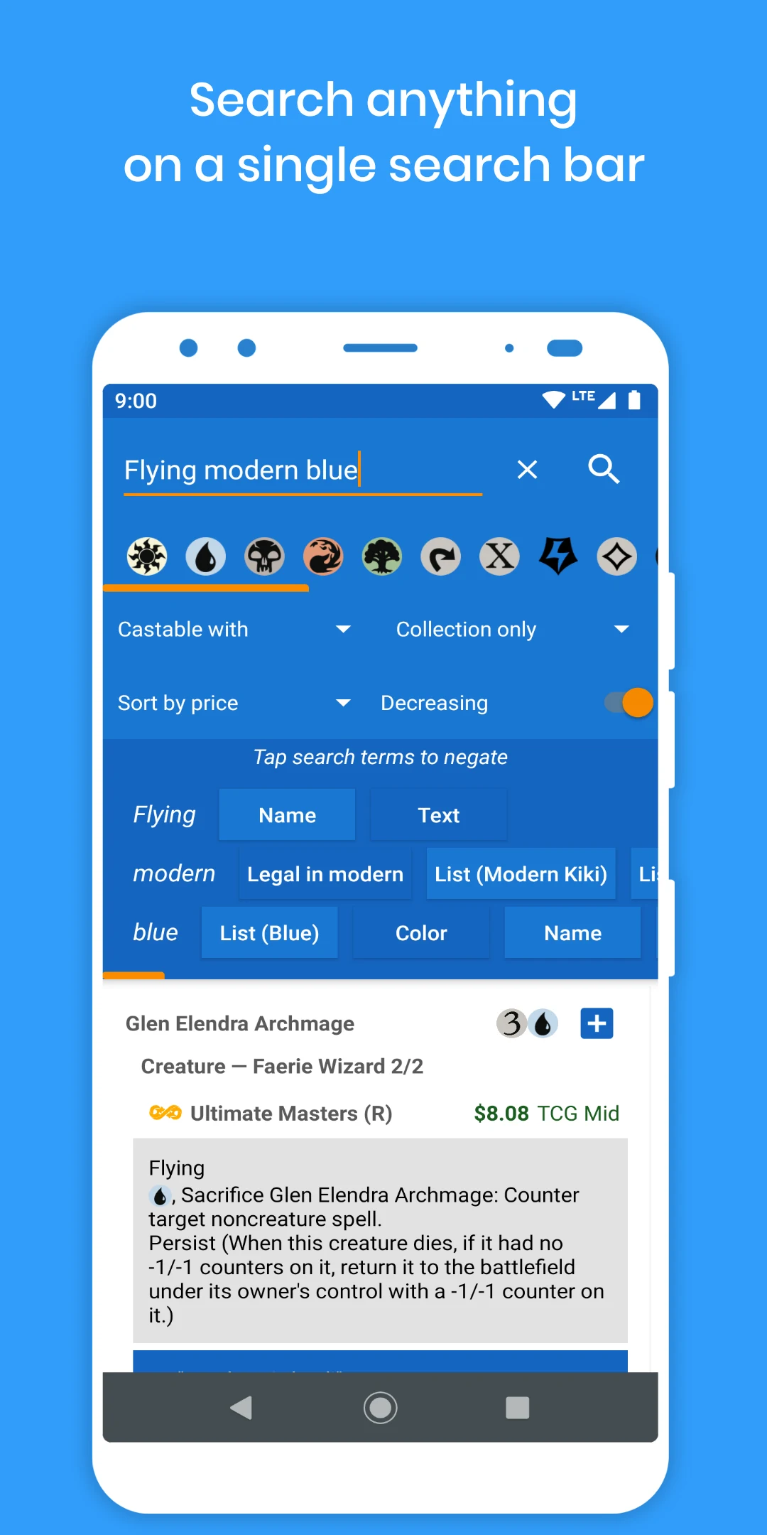 MTG Card Scanner Delver Lens screenshot